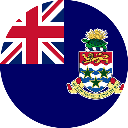 Cayman Islands Rounded Flag